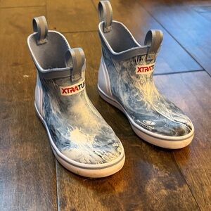 XTRATUF ANKLE DECK BOOT - MOSSY OAK/COASTAL INSHORE Boots Fishing